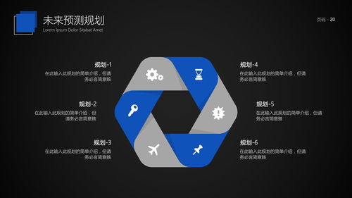 藍色星空科技商務(wù)匯報動態(tài)PPT模板 融合10000個免費圖標(biāo)，助力計算機軟硬件技術(shù)開發(fā)成果展示